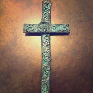 Rustic wall hanging cross ✝️